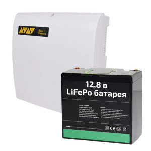 Комплект безперебійного живлення Full Energy BBGP-1210 + АКБ 18 Аг LiFePO4 (10А/18Ah/LiFePo4)