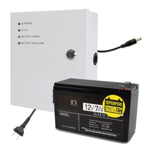 Комплект безперебійного живлення Full Energy BBG-125 + АКБ 7 Аг (5А/7Ah) для роутера Wi-Fi