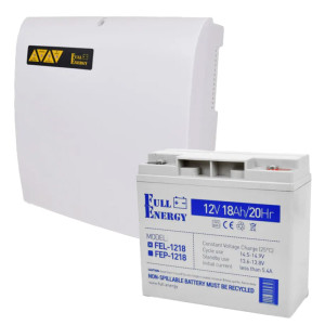 Комплект безперебійного живлення Full Energy BBGP-1210 + FEL-1218 (10А/18Ah/GEL)