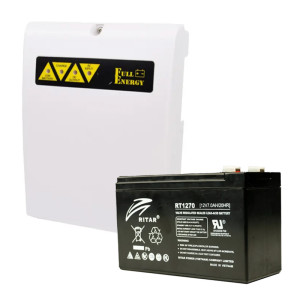 Комплект безперебійного живлення Full Energy BBGP-123 + Ritar RT1270 (3А/7Ah)