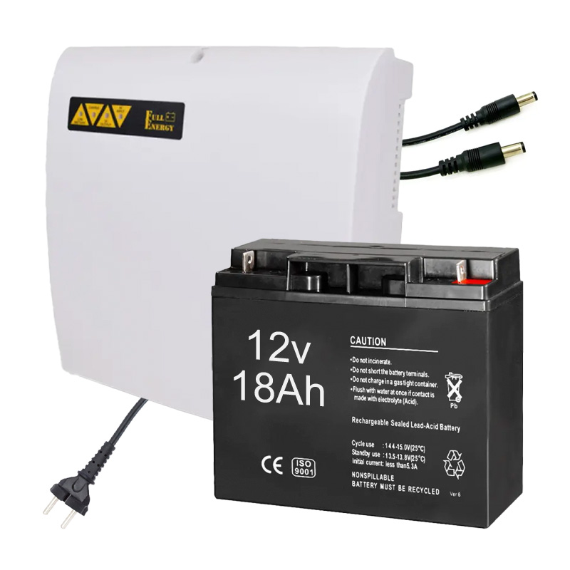 Комплект безперебійного живлення Full Energy BBGP-1210 + АКБ 18 Аг гелевий (10А/18Ah/GEL) для роутера Wi-Fi та оптичного терміналу