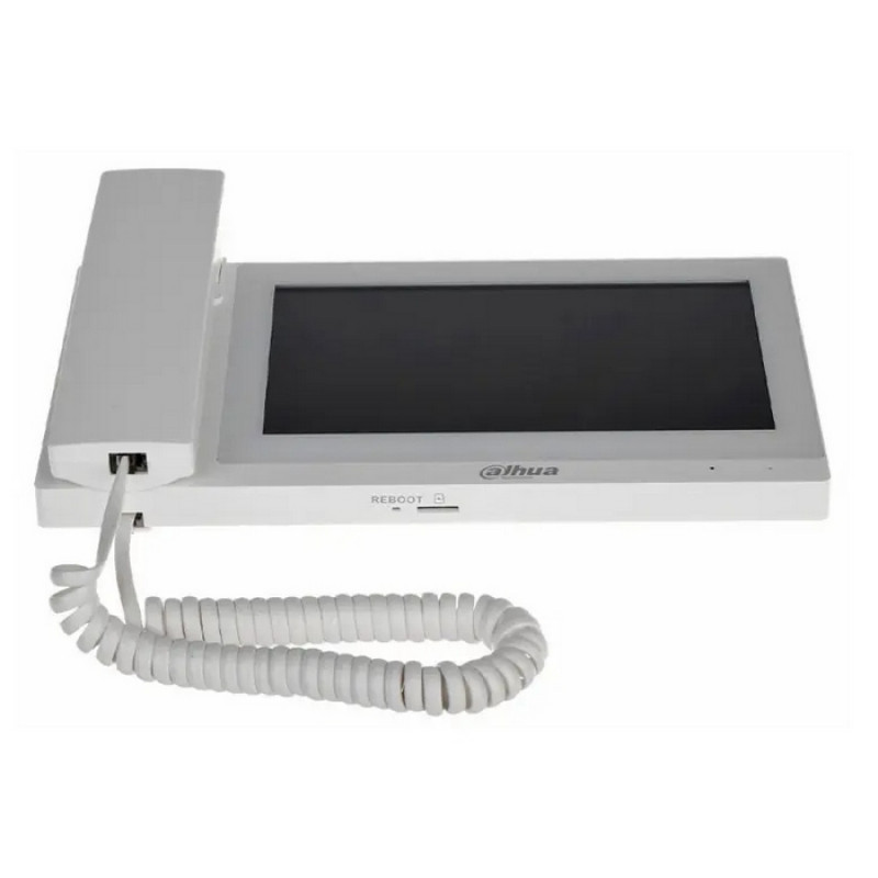 SIP Wi-Fi IP-домофон Dahua DHI-VTH5421EW-H з трубкою