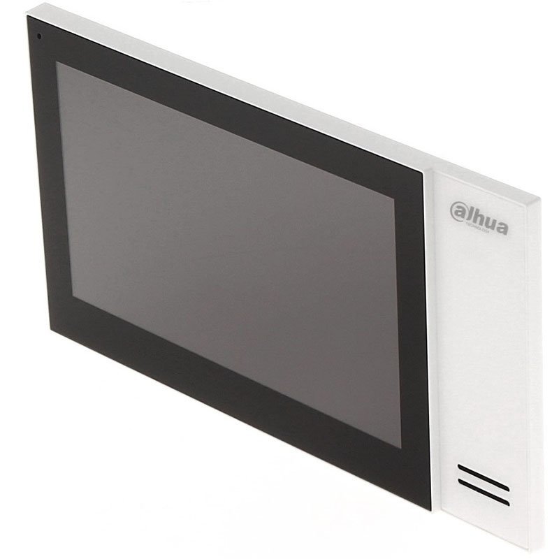 Комплект Wi-Fi IP-домофону Dahua DHI-VTO2211G-WP білий + DHI-VTH2421FW-P