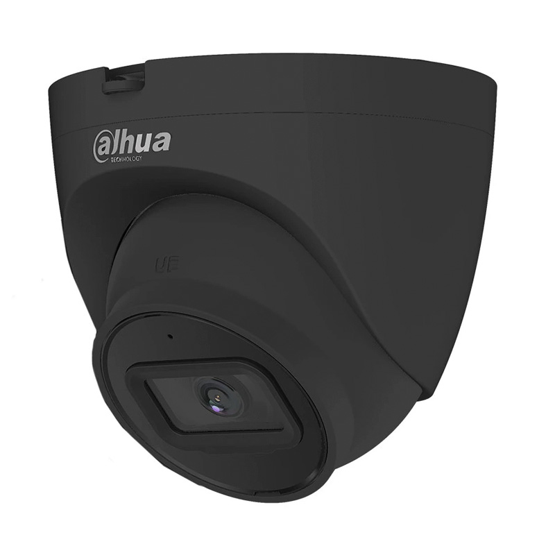 IP-камера 2 МП Dahua DH-IPC-HDW2230TP-AS-S2-BE (2.8 мм) Starlight чорна