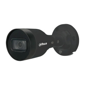 IP-камера 2 МП Dahua DH-IPC-HFW1230S1-S5-BE з PoE чорна
