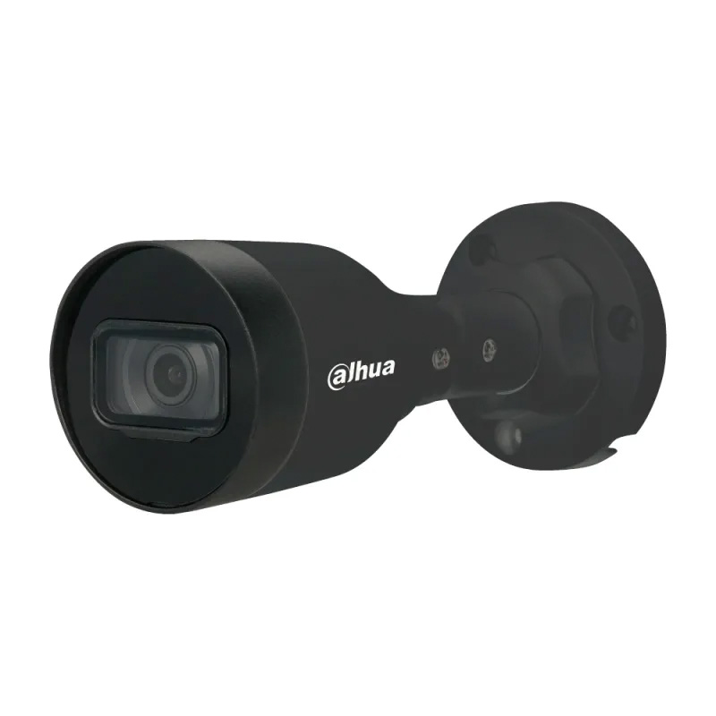 IP-камера 2 МП Dahua DH-IPC-HFW1230S1-S5-BE з PoE чорна