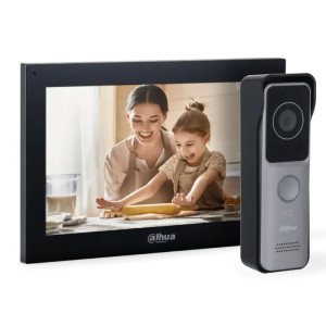 Комплект SIP Wi-Fi IP-домофону Dahua Premium DHI-VTH5341G-W+DHI-VTO2311R-WP