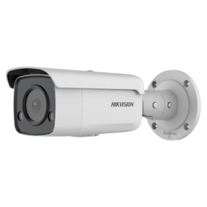 IP-камера 4 МП Hikvision DS-2CD2T47G2-L (C) (4 мм) ColorVu біла з PoE