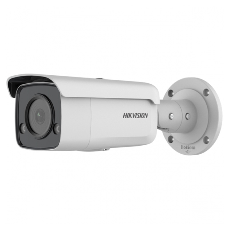 IP-камера 4 МП Hikvision DS-2CD2T47G2-L (C) (4 мм) ColorVu белая с PoE