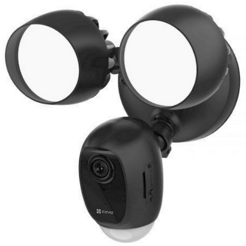 Wi-Fi IP-камера 2 MП Ezviz CS-LC1C-A0-1F2WPFRL black з сиреною і прожектором