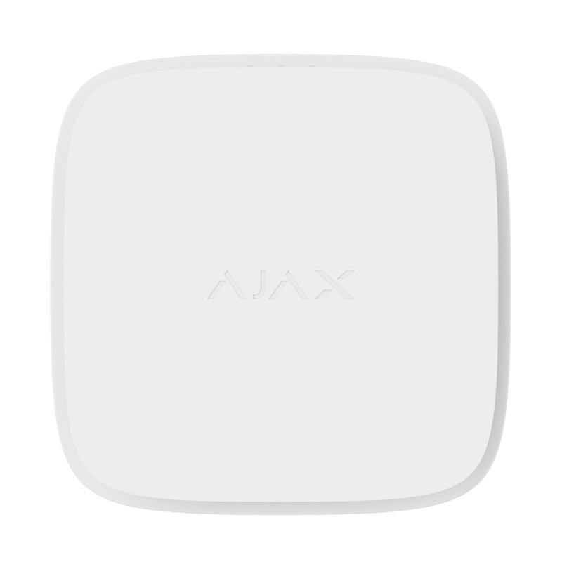 Пожежний датчик Ajax FireProtect 2 (Heat/Smoke) з сенсорами диму, температури білий
