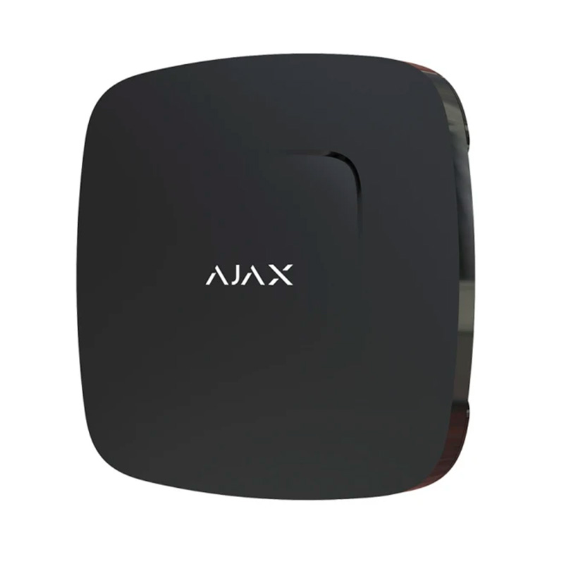 Пожежний датчик Ajax FireProtect Plus з сенсорами диму, температури та чадного газу чорний