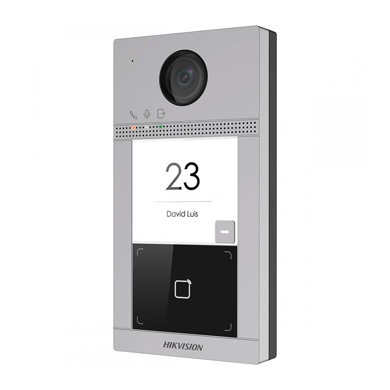 Wi-Fi IP-виклична панель Hikvision DS-KV8113-WME1(B)/Flush