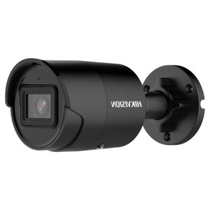 IP-камера 4 МП Hikvision DS-2CD2043G2-IU (2.8 мм) AcuSense з PoE чорна