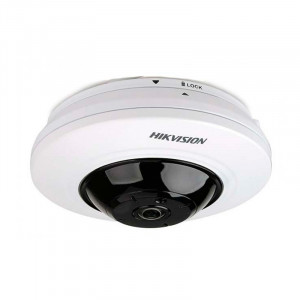 IP-відеокамера 5 МП Hikvision DS-2CD2955FWD-IS Fisheye з функціями IVS та детектором облич
