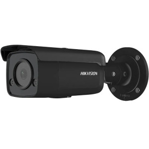 IP-камера 4 МП Hikvision DS-2CD2T47G2-L (4 мм) ColorVu чорна з PoE