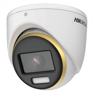 HDTVI камера 2 МП Hikvision DS-2CE72DF3T-F (2.8 мм) ColorVu