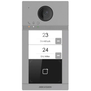 Wi-Fi IP-виклична панель Hikvision DS-KV8213-WME1(C)/Europe BV на 2 абоненти