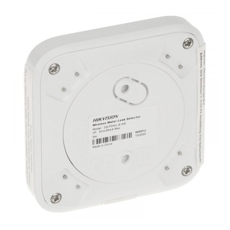 Датчик виявлення затоплення Hikvision DS-PDWL-E-WE