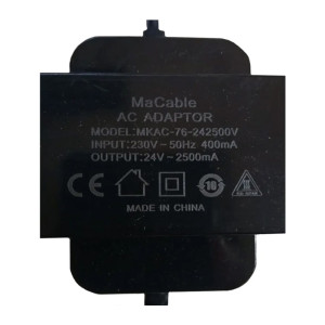 Блок живлення Hikvision MKAC-76-242500V 24В/2.5A