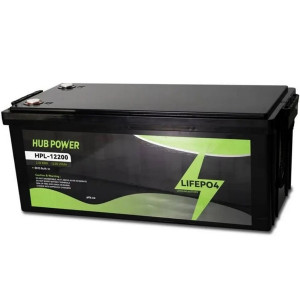 Акумуляторна батарея Hub Power HPL-12200 LiFePO4 12В 200 Аг літій-залізо-фосфатна