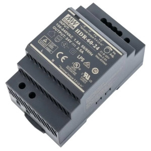 Блок живлення MeanWell HDR-60-24 24B/2.5А