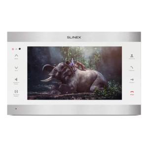 Wi-Fi домофон Slinex SL-10IPTHD біло-сріблястий з переадресацією виклику