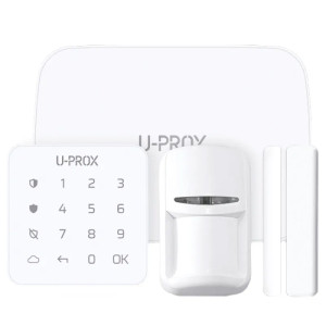 Комплект сигналізації U-Prox MP kit з клавіатурою білий