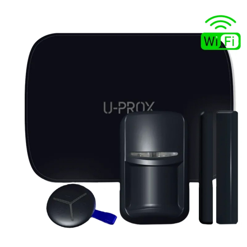 Комплект сигналізації U-Prox MP WiFi S з брелком чорний