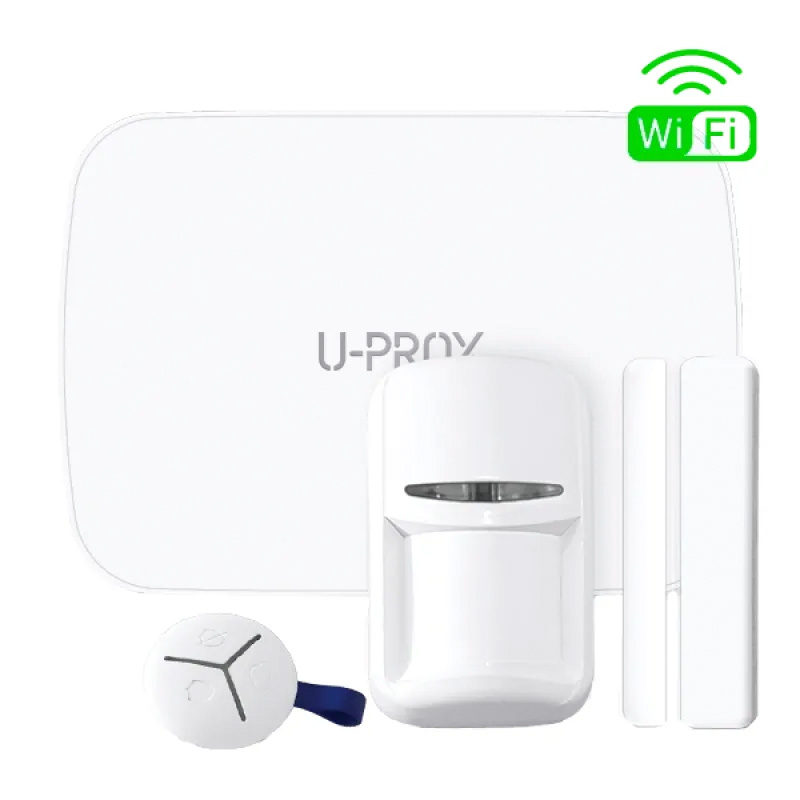 Комплект сигналізації U-Prox MP WiFi S з брелком білий