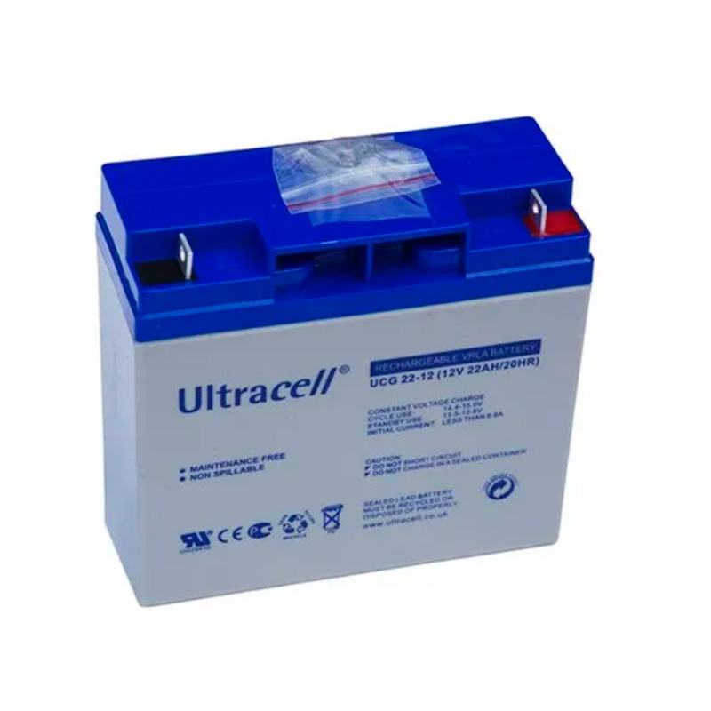 Акумуляторна батарея Ultracell UCG22-12 12В 22 Аг гелева