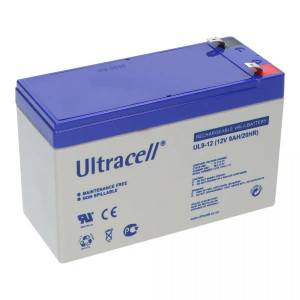 Акумуляторна батарея Ultracell UL9-12 AGM 12В 9 Аг свинцево-кислотна