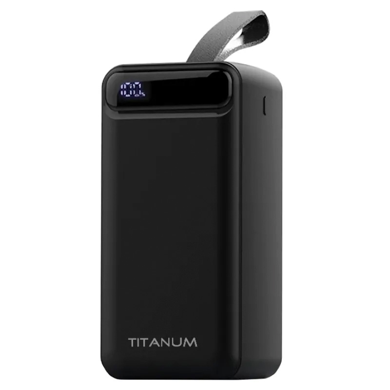 Повербанк Videx TITANUM 741 50000mAh черный