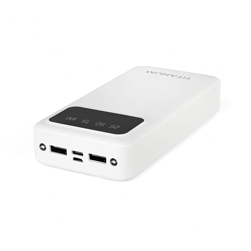 Повербанк Videx TITANUM OL22 20000mAh белый