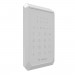 Клавіатура Tiras K-PAD8+ біла дротова з вбудованим зчитувачем NFC/Mifare