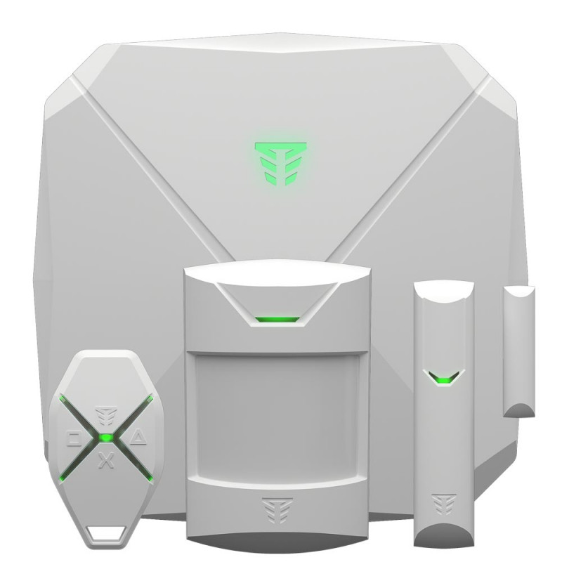 Комплект сигналізації Tiras Orion NOVA X. Basic Kit білий
