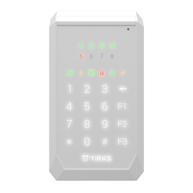 Клавіатура Tiras X-Pad біла