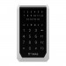 Клавіатура Tiras K-PAD16+ чорна дротова з вбудованим зчитувачем NFC/Mifare