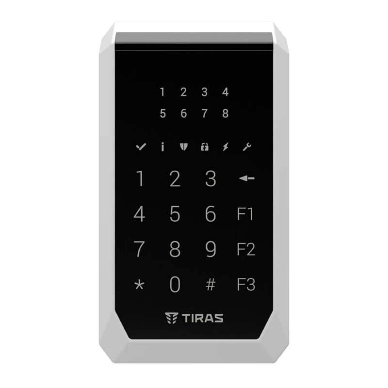 Клавіатура Tiras K-PAD8 чорна дротова