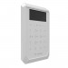 Клавіатура Tiras K-PAD OLED+ біла дротова з вбудованим зчитувачем NFC/Mifare