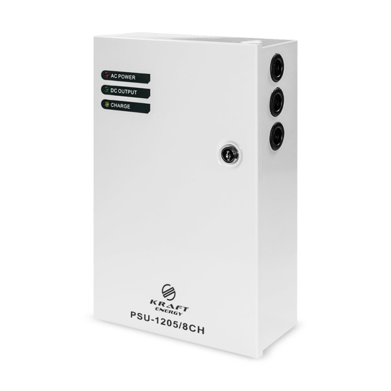 Блок безперебійного живлення Kraft PSU-1205/8CH