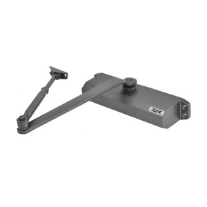 Дотягувач Dortec DT-65H з фіксацією дверей графіт