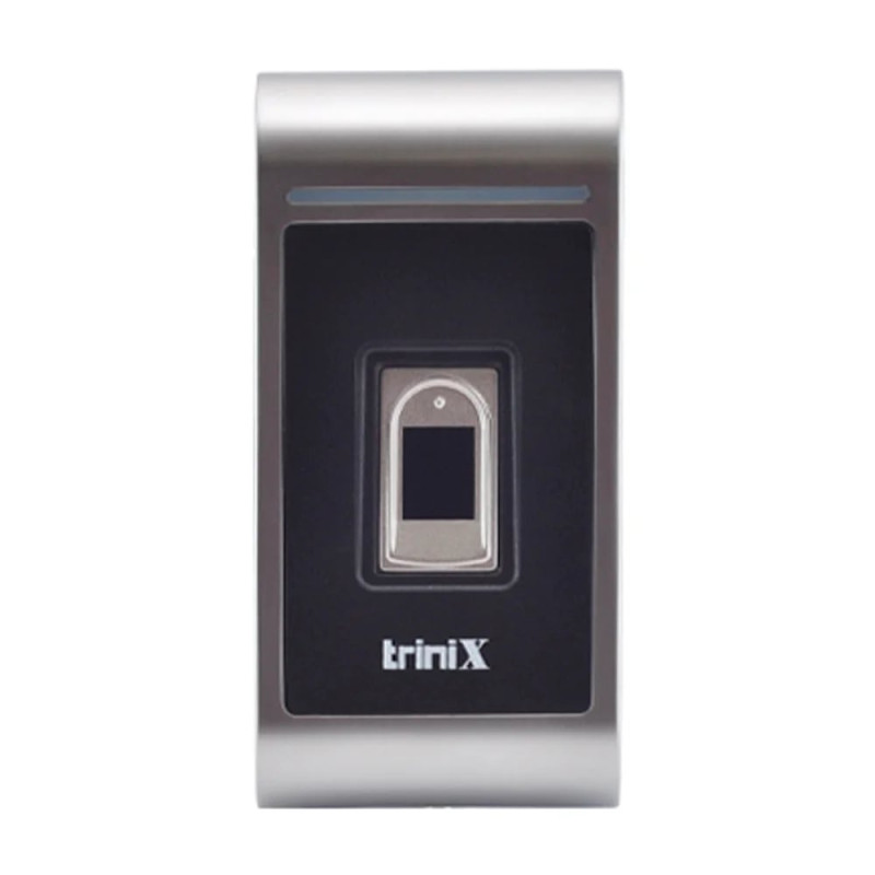 Біометричний антивандальний термінал з WiFi Trinix TRR-1102MFI(WF) зі зчитувачем відбитків пальців і карт