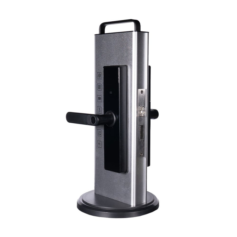 Замок биометрический автономный Trinix TRL-5402BTF Black с Bluetooth, считывателем отпечатков пальцев и карт