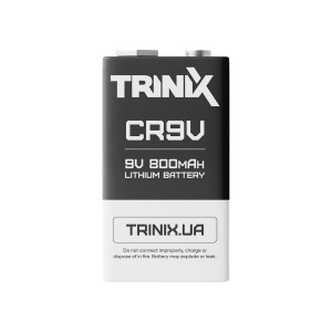 Батарейка "крона" Trinix CR9V 9V LiMnO2