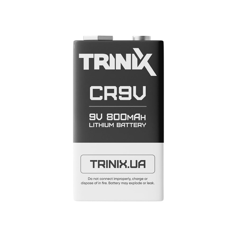 Батарейка "крона" Trinix CR9V 9V LiMnO2