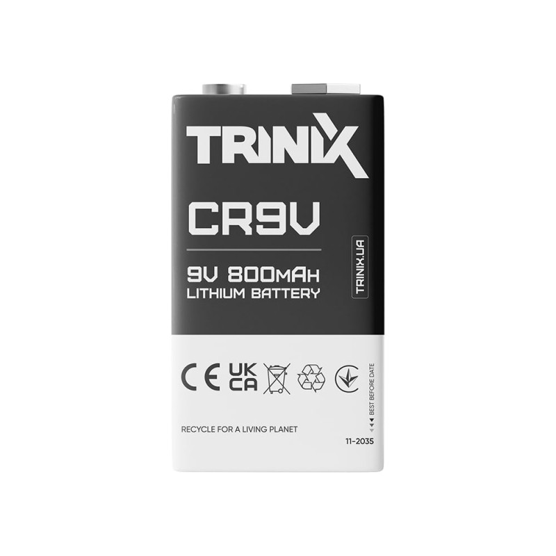 Батарейка "крона" Trinix CR9V 9V LiMnO2