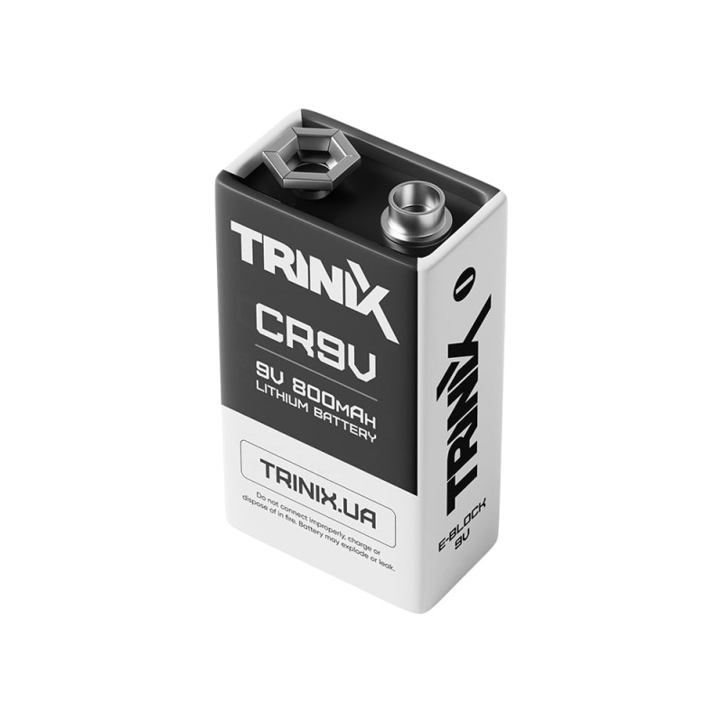 Батарейка "крона" Trinix CR9V 9V LiMnO2