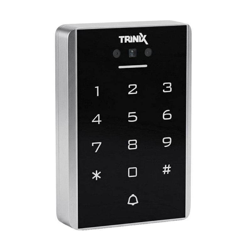 Wi-Fi зчитувач EM-Marine Trinix TRK-1400EVW (WF) з клавіатурою, контролером, розпізнаванням облич та підтримкою Tuya Smart