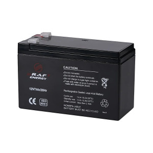 Акумуляторна батарея Kraft 12V7Ah/20Hr F2 AGM 12В 7 Аг свинцево-кислотна